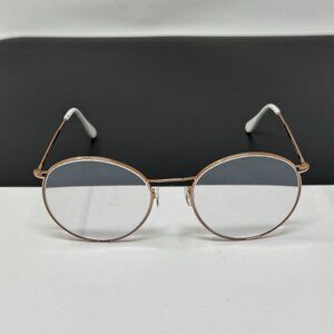 ANDY WOLF Lisa 4710 Rose Gold Round Eyeglasses 53 [] 20-145